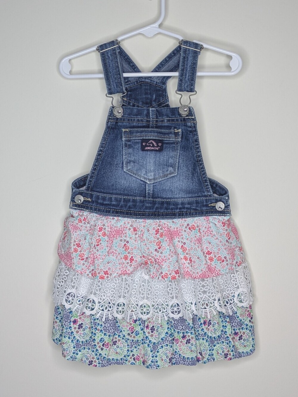 Jordache Denim Colorful Jumper 5T